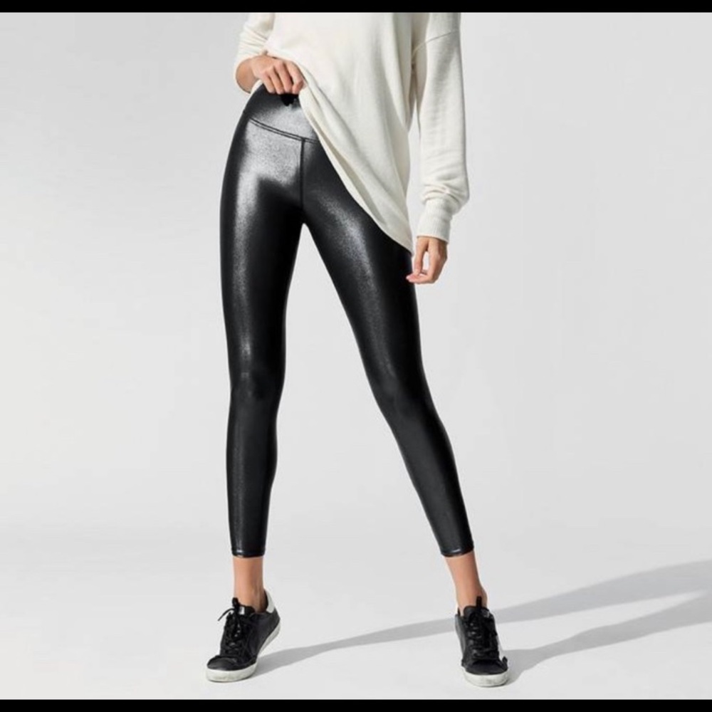 Carbon38 7/8 Black Reg RiseTakara LengthLeggings B